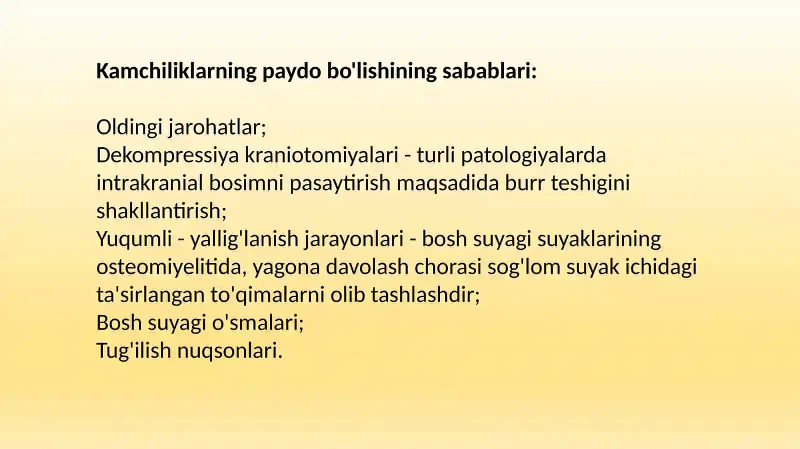 Kalla nuqsonlari plastikasi - kranioplastika 4