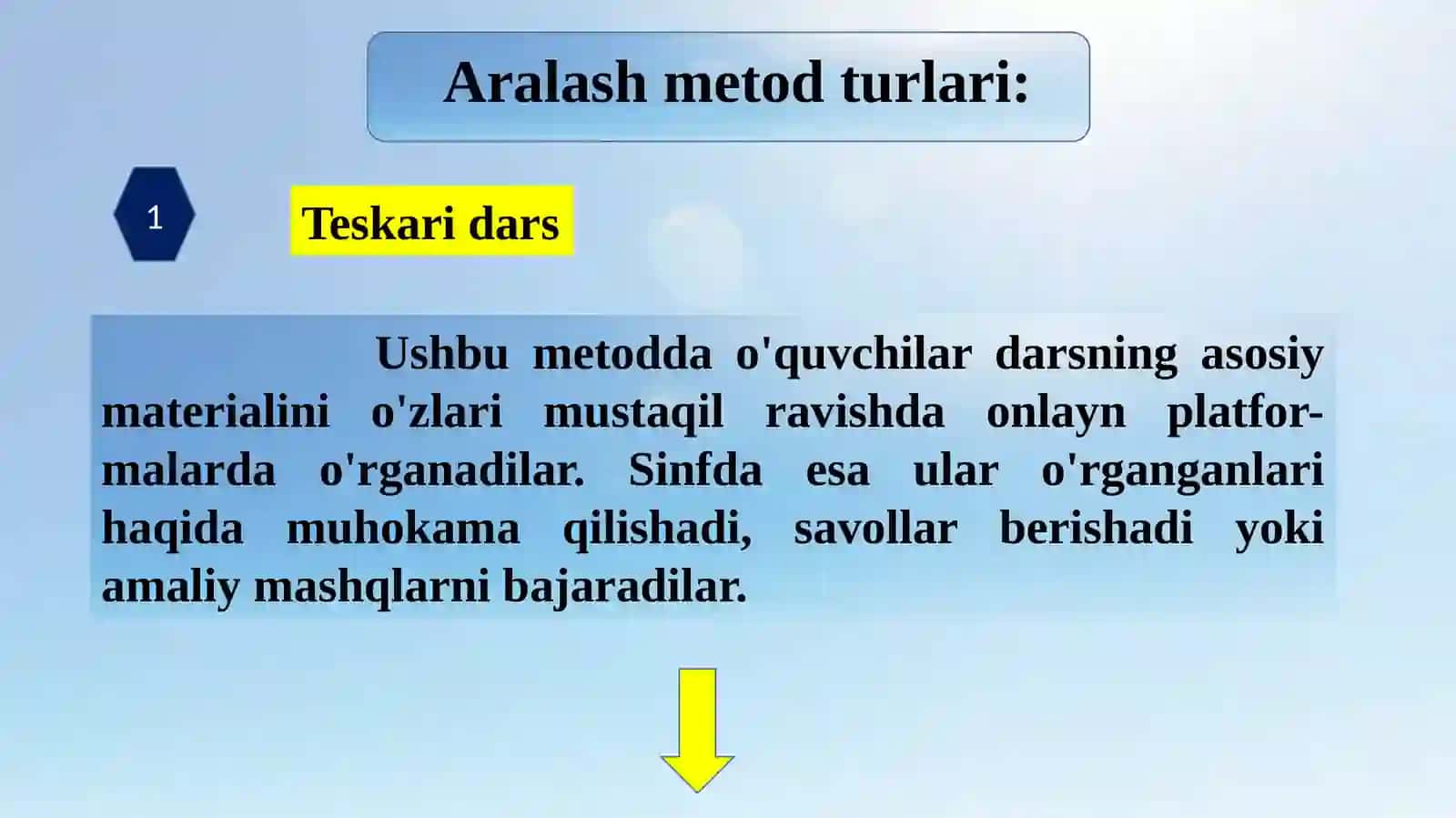 Aralashmetod 4