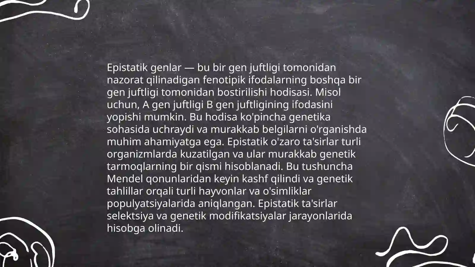 Komplementar genlar ta'siri 4
