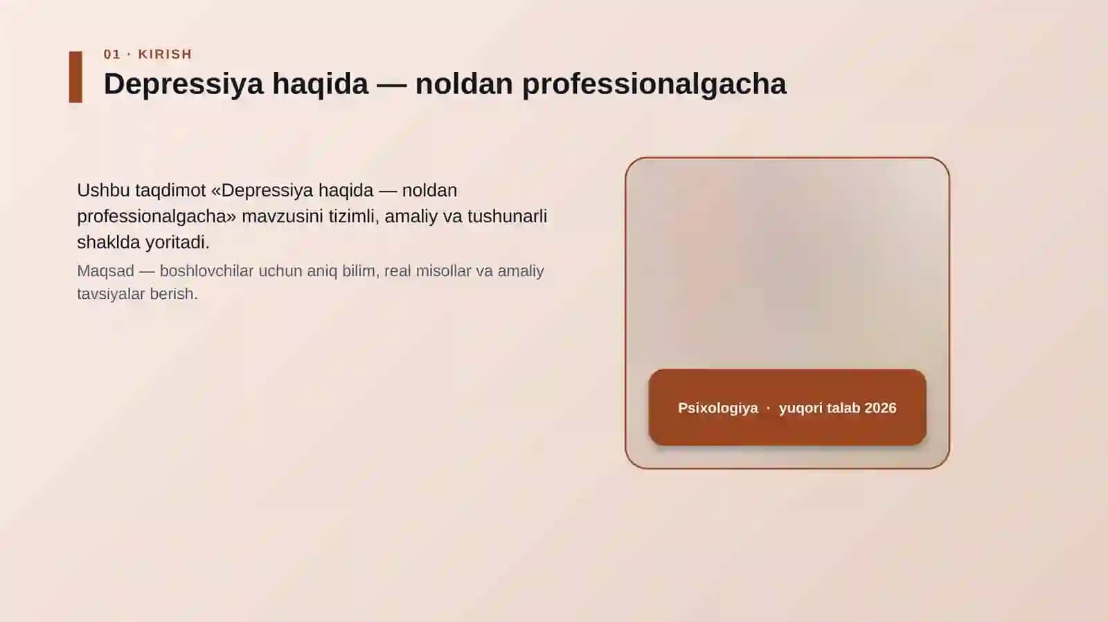 Depressiya haqida — noldan professionalgacha 4