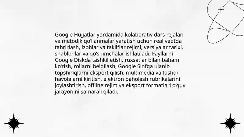 Google Disk va Google Hujjatlar 4