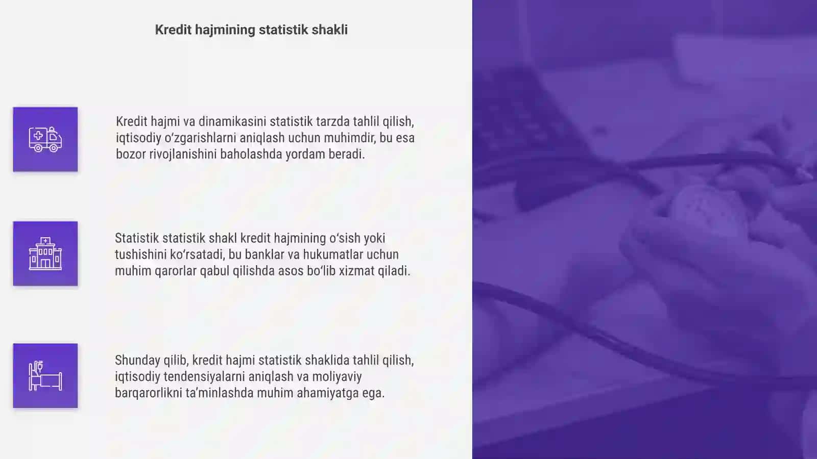 Kredit hajmi va dinamikasini statistik jihatdan o'rganish 4