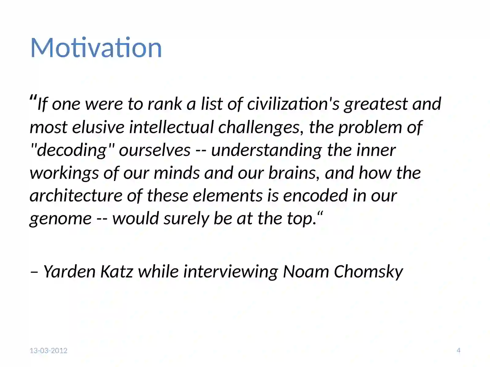 Neurolinguistics 4