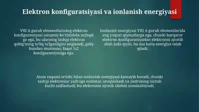 VIII Aguruhelementlariningxossalari 4