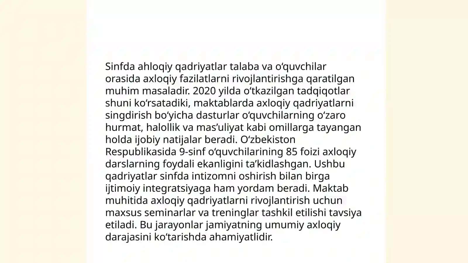 Sinf tarbiyaviy soatlari haqida umumiy tushuncha 4