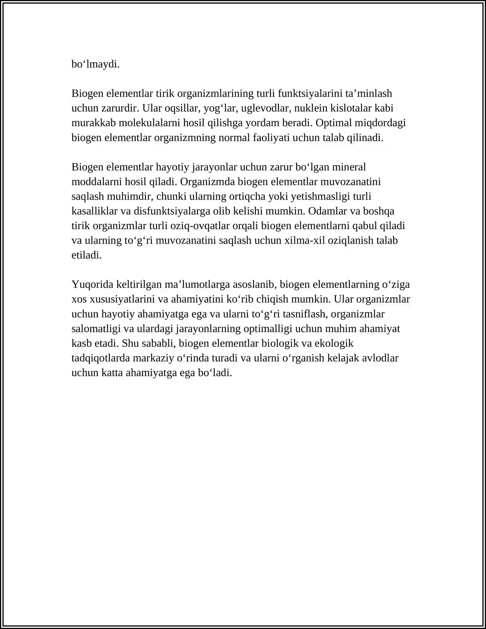 BIOGEN ELEMENTLAR 4