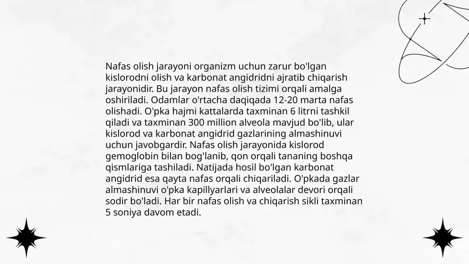 Nafas olish tizimini tuzulishi va funksiyasi 4