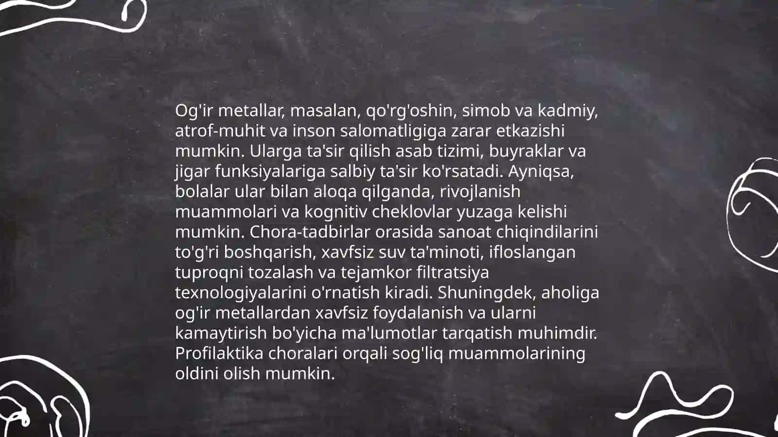 Kimyoviy elementlarning texnogen biokimyoviy sikllari 4