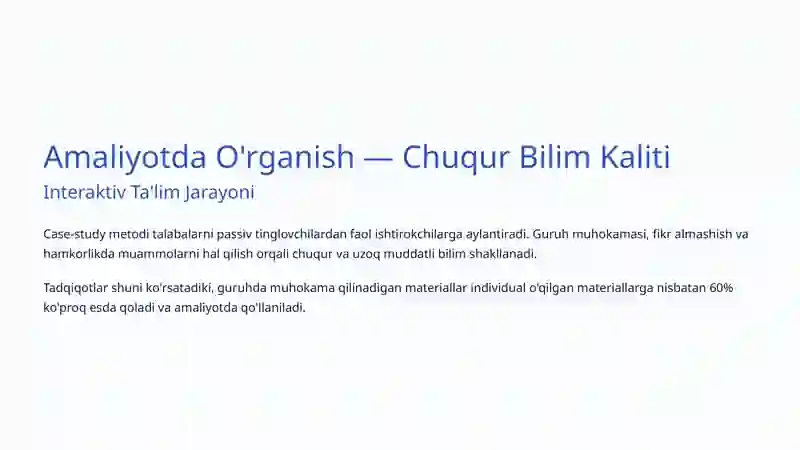 Case-study Metodi 4