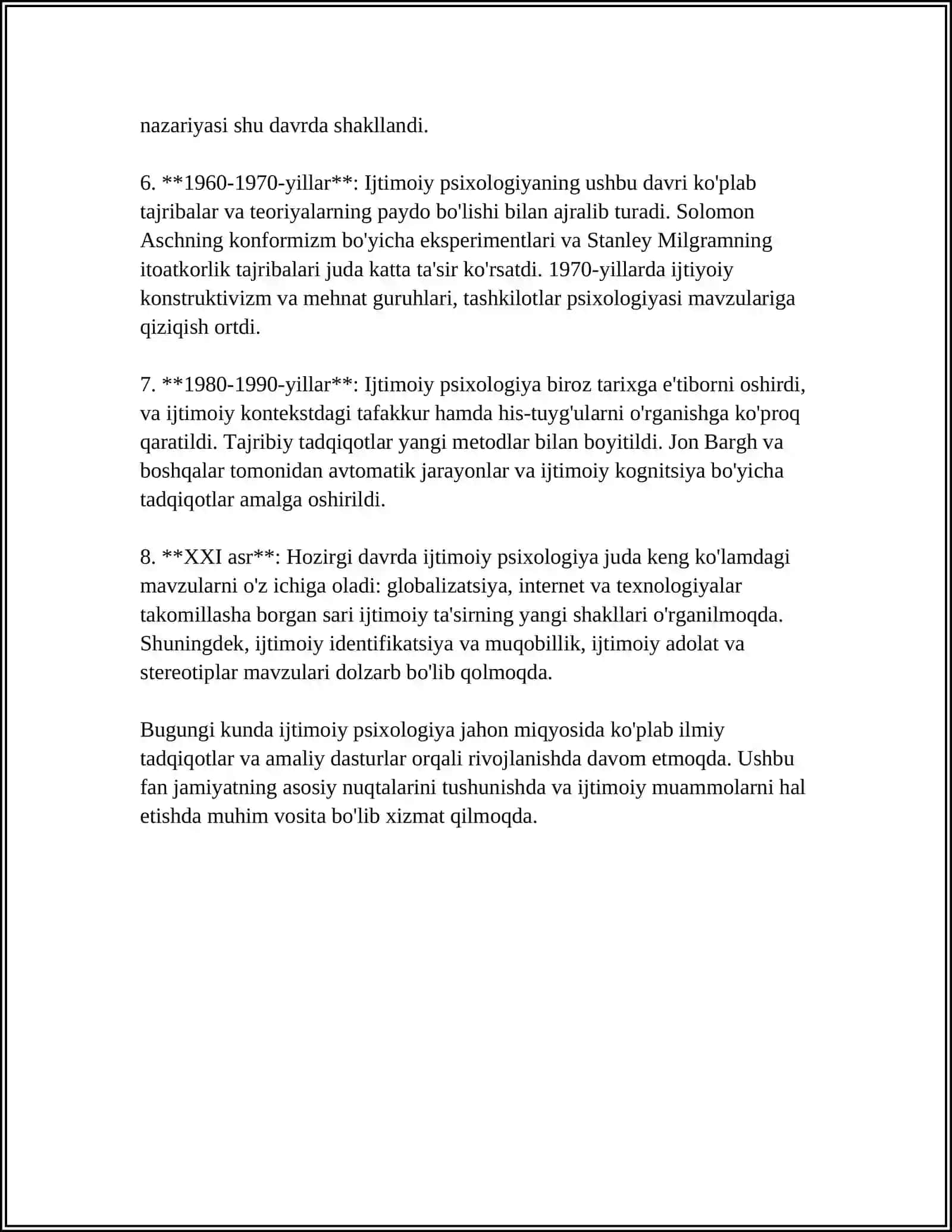 IJTIMOIY PSIXOLOGIYA FANI MAZMUN MOHIYATI 4