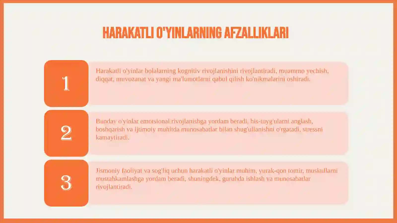 Nutqni  rivojlantiruvchi harakatli o'yinlarni o'rgatish 4