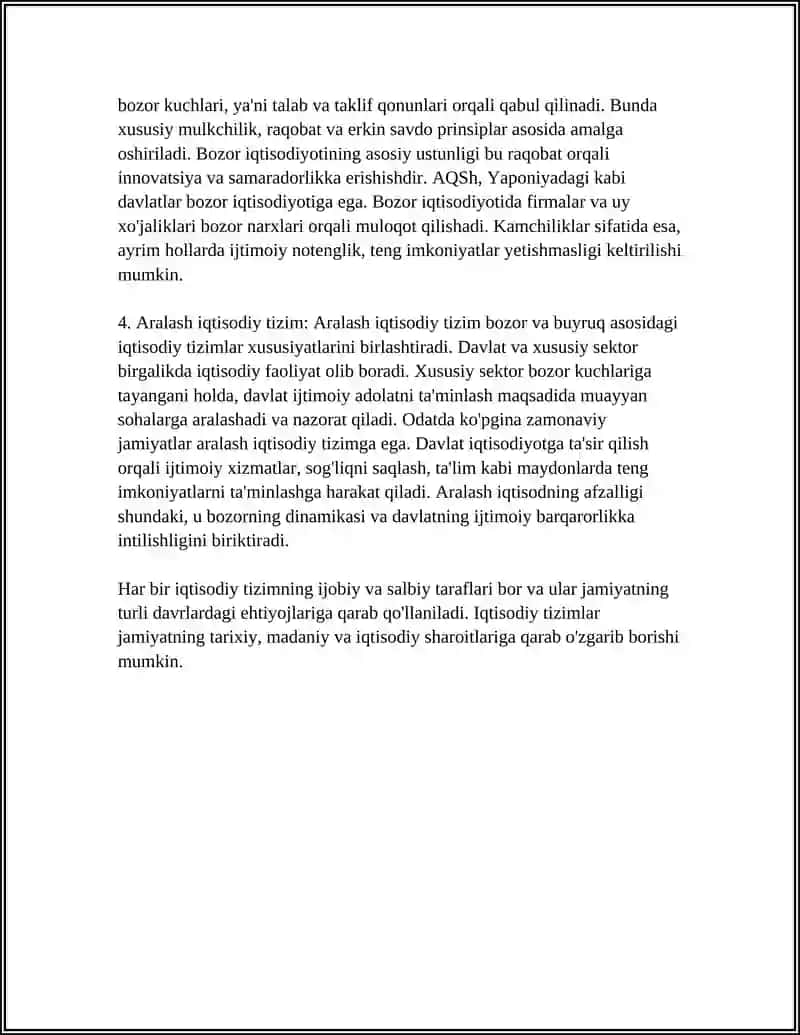 JAMIYATNING IQTISODIY NEGIZLARI 4