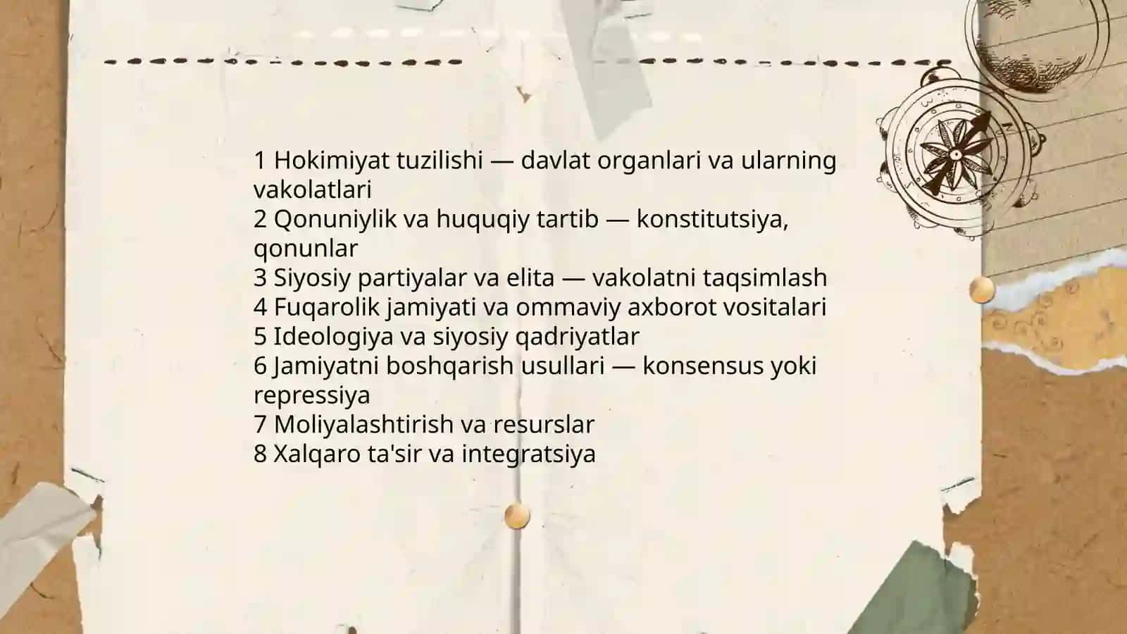 Davlatning Siyosiy rejimi 4