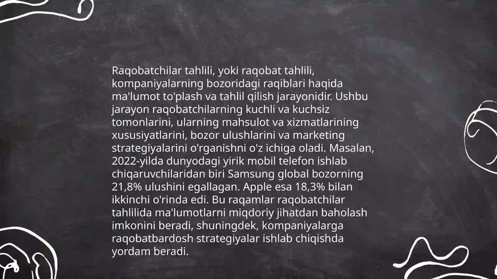 Kompaniyalarning marketing faoliyati tahlili 4