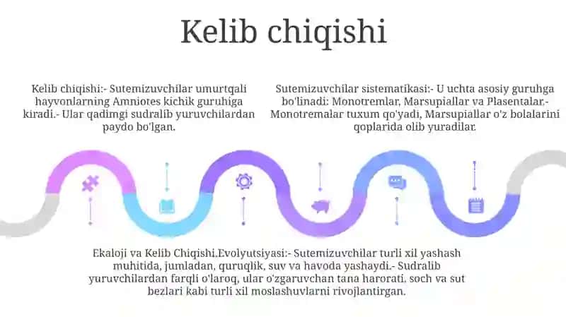 Sutemizuvchilar Sistematikasi, Ekalogiyasi Va Kelib Chiqishi,Evolyutsiyasi 4