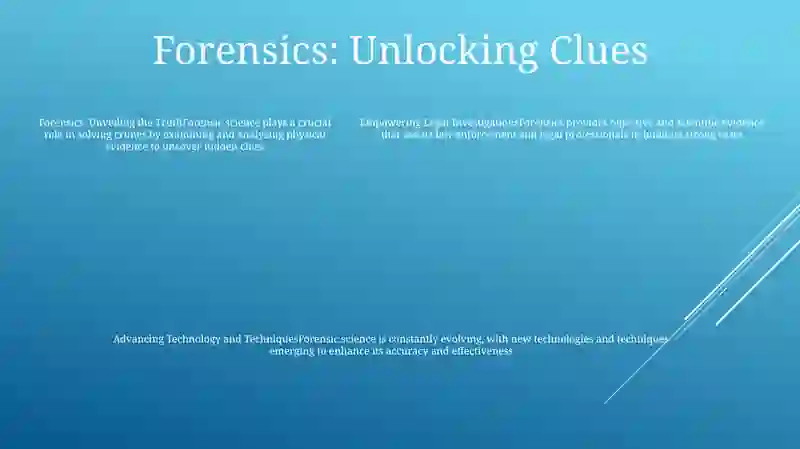 Solving Crime 4