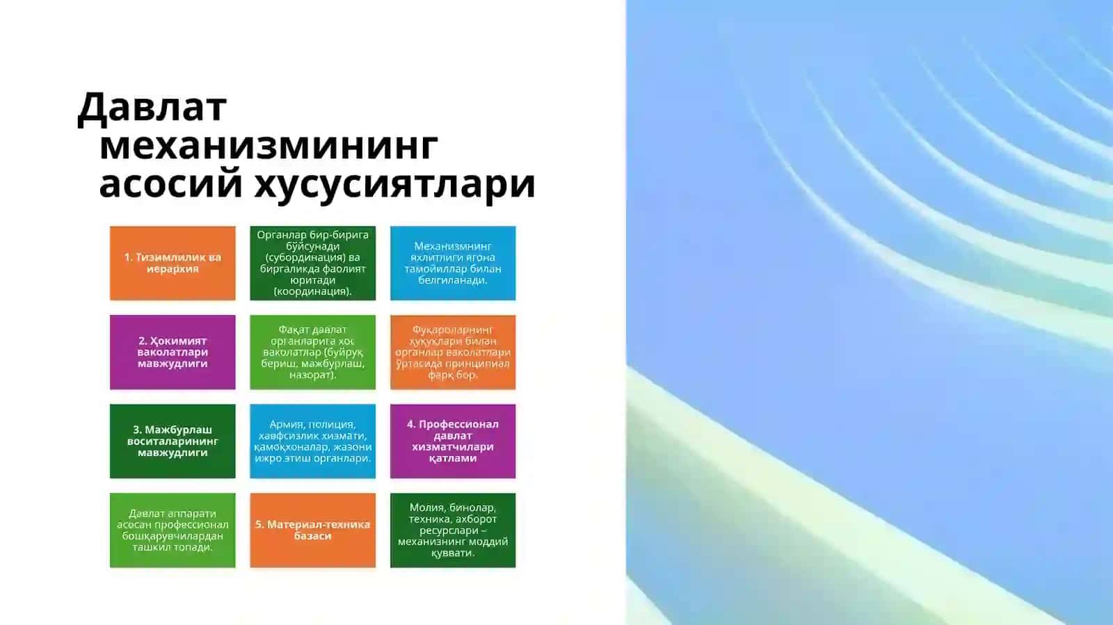 Давлат механизми 4