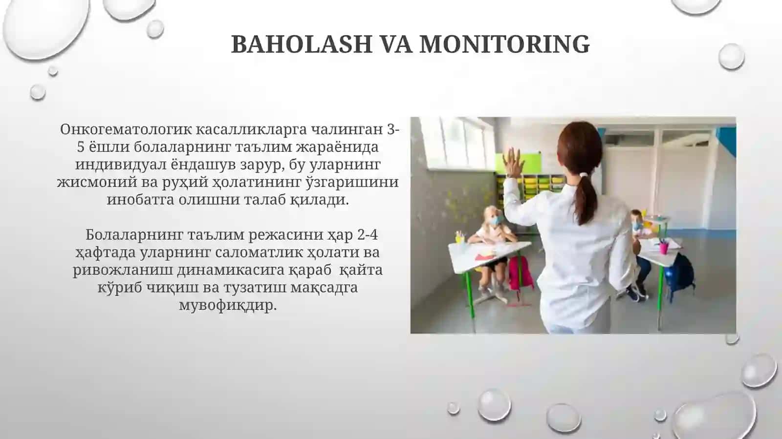 Gematologiyali davolanishda bo‘lgan bolalarda maktabgacha ta’limni tashkil etish usullari 4