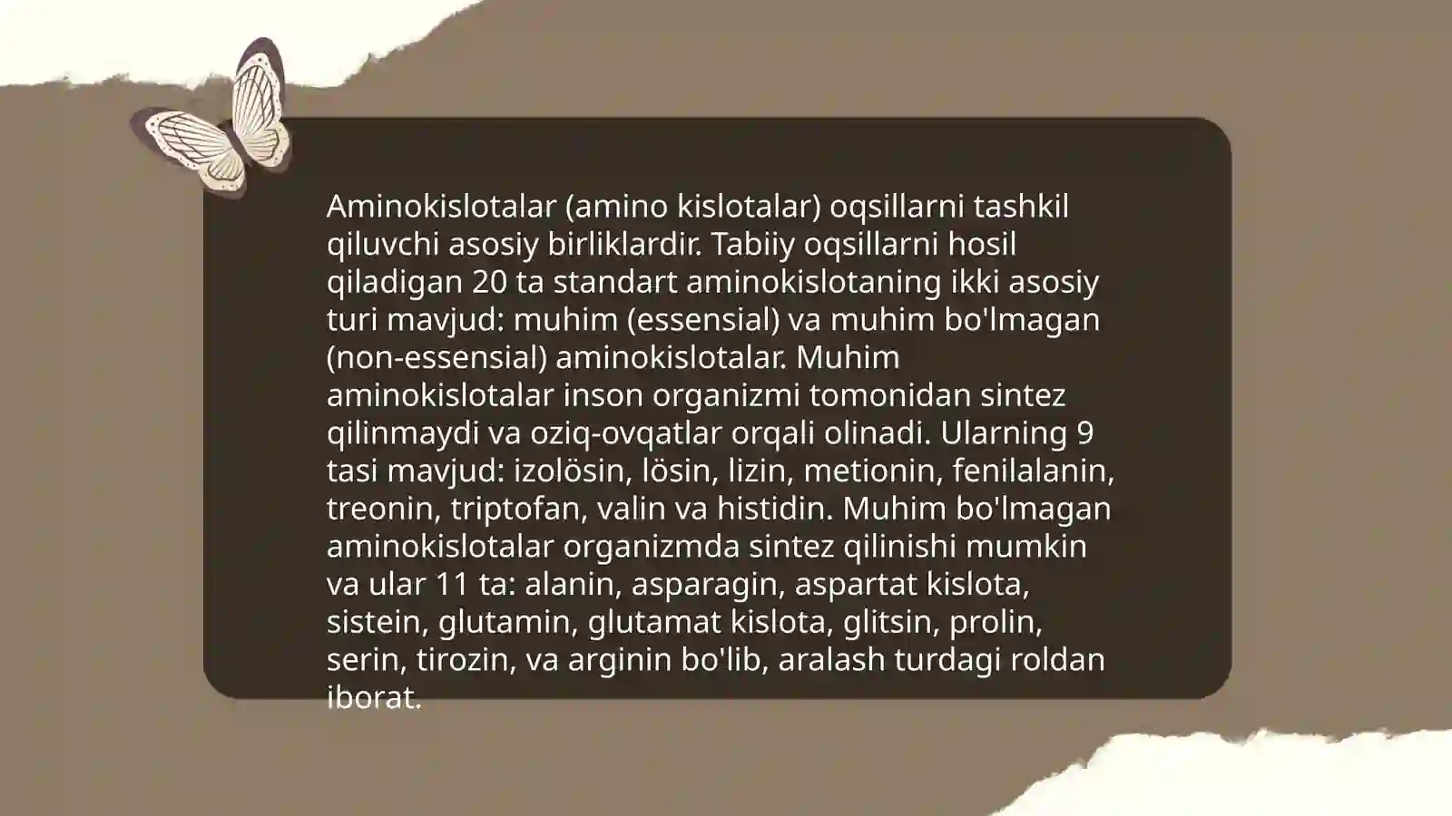 Aminokislotalar 4