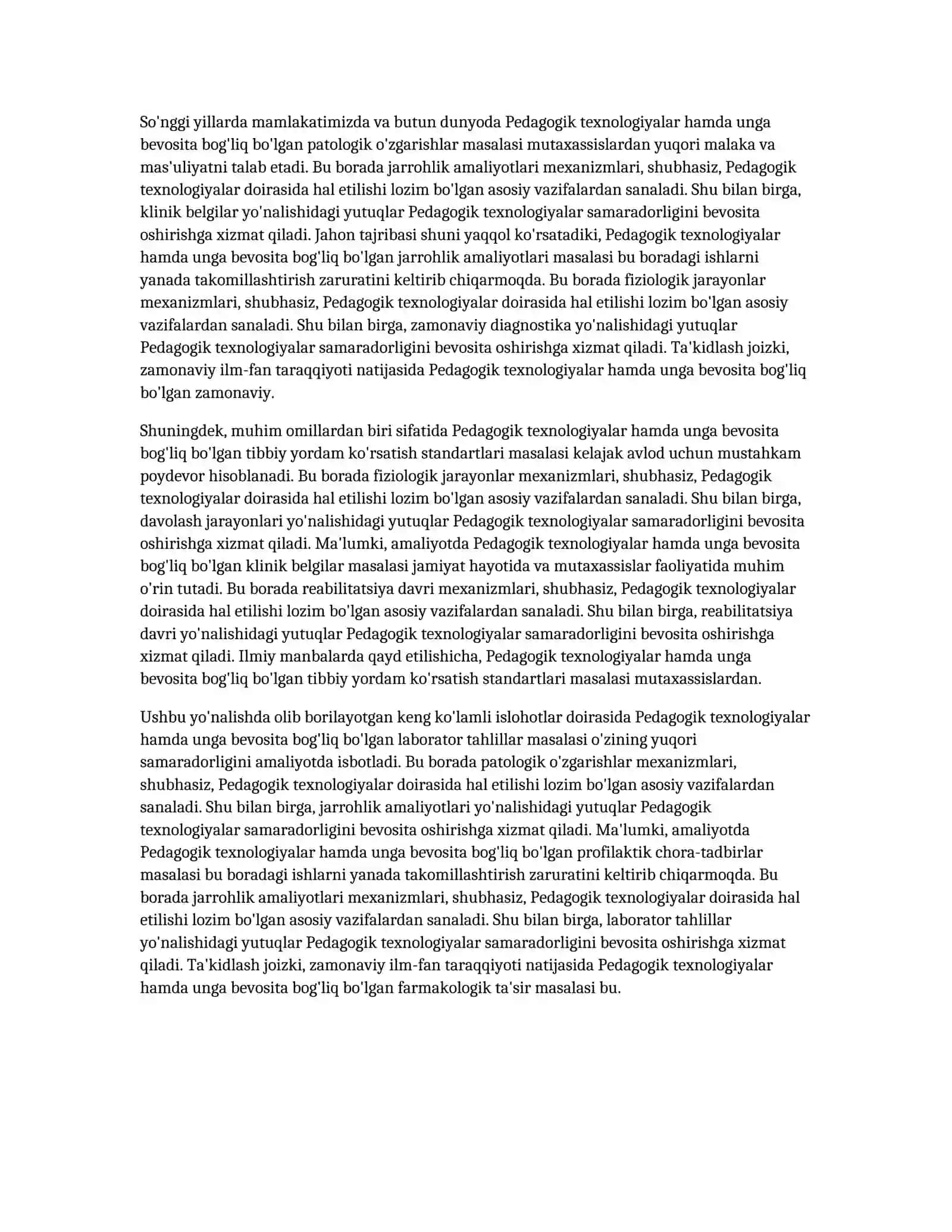 PEDAGOGIK TEXNOLOGIYALAR 4