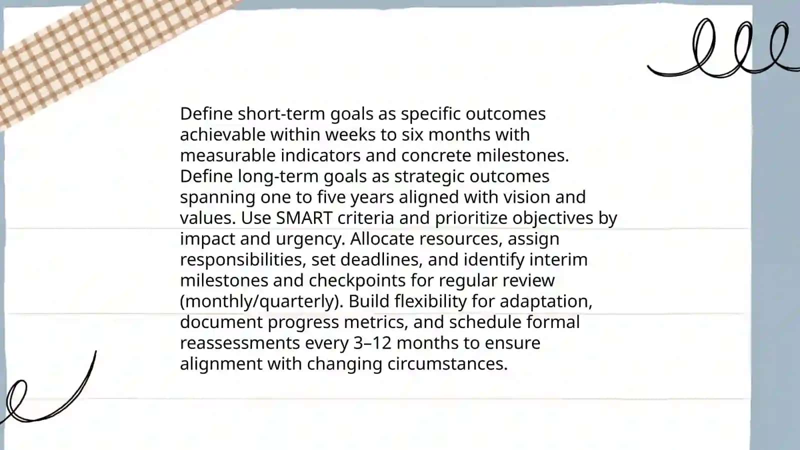 Plan: Assessing current situation and objectives 4
