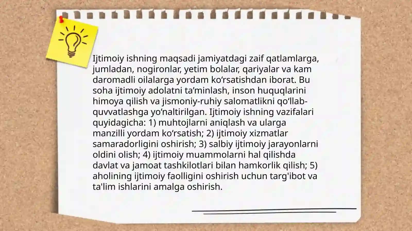 ijtimoiy ishning kasbiy faoliyat sifatida rivojlanish bosqichi 4
