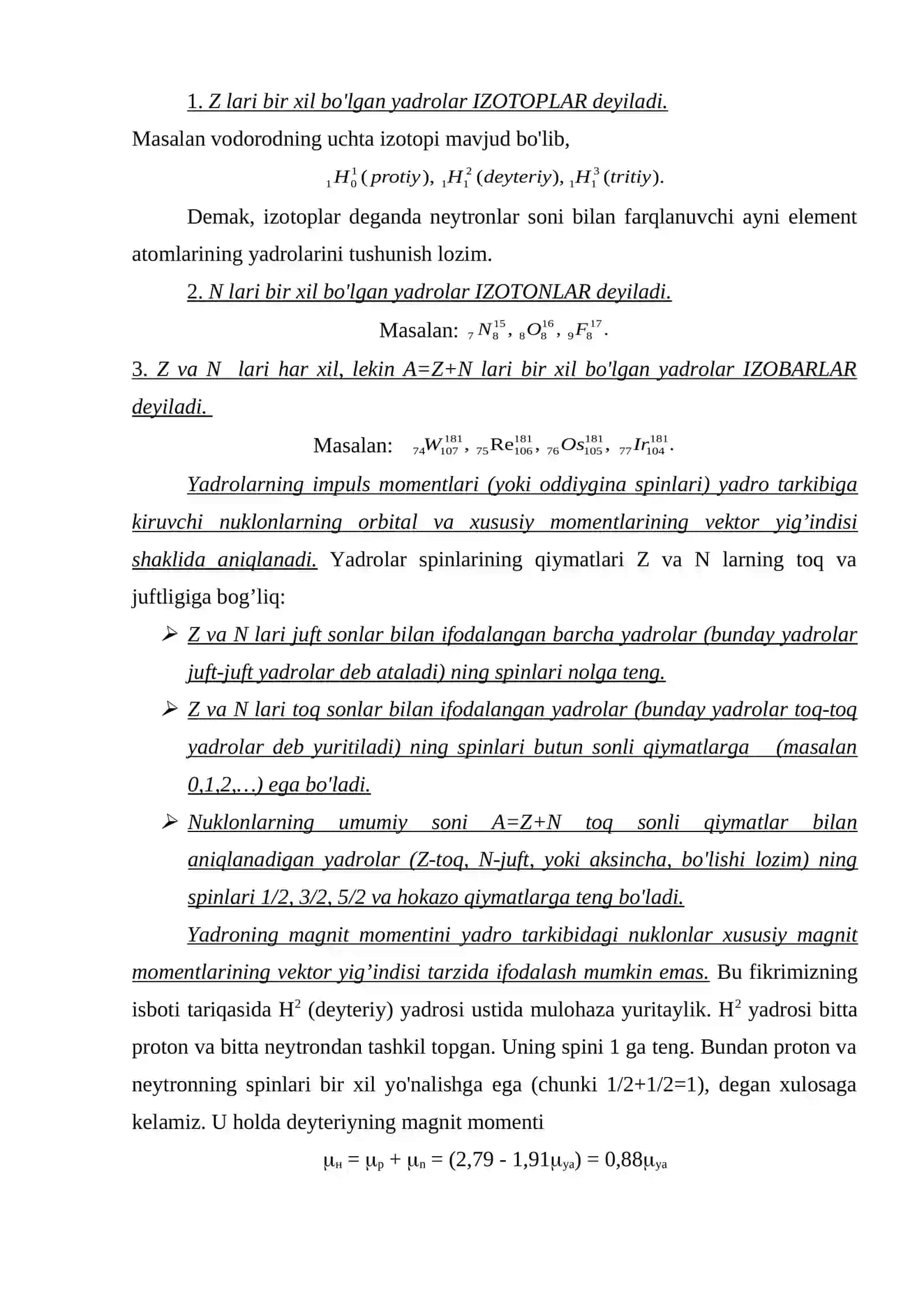 Atom yadrosi va termoyadroviy reaksiyalar 4