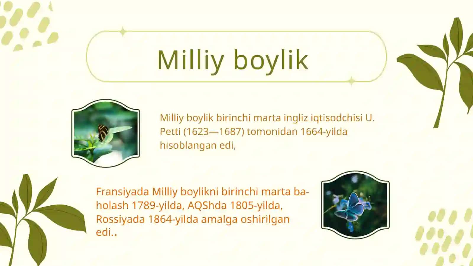 Milliy boylik dinamikasi va milliy boylikdan foydalanish ko'rsatkichlari 4