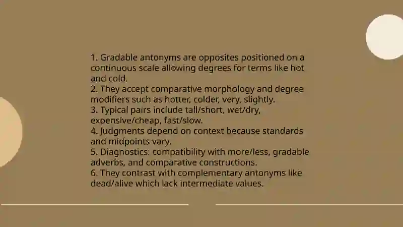 Antonyms 4