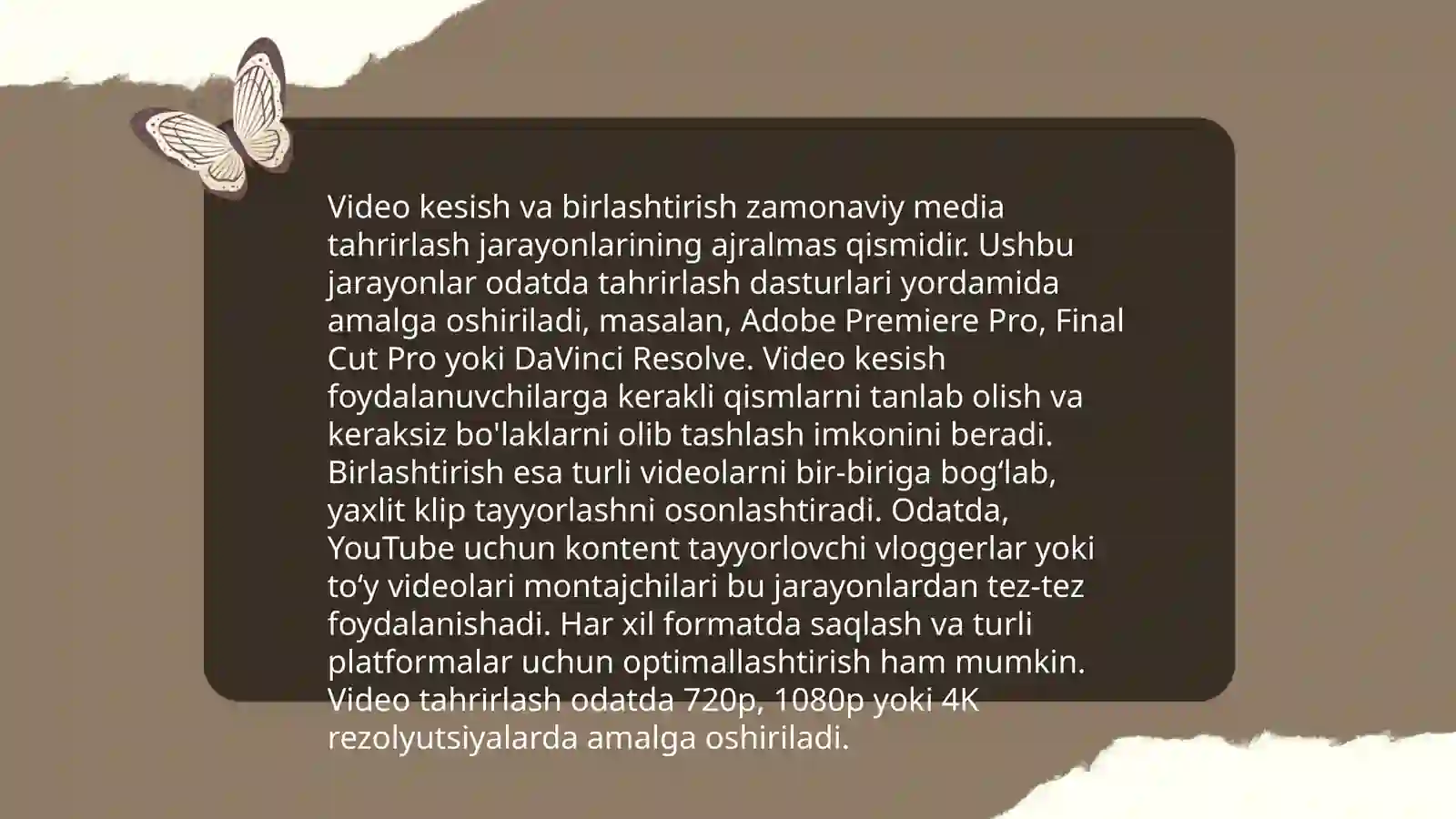 Video montaj asoslari 4