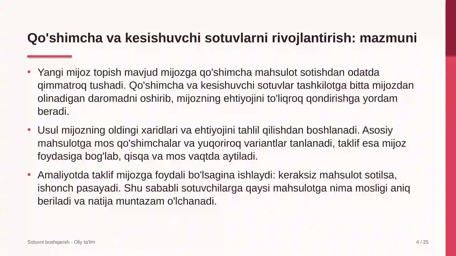 filarmoniyalarda qo'shimcha va kesishuvchi sotuvlarni rivojlantirish 1822 4