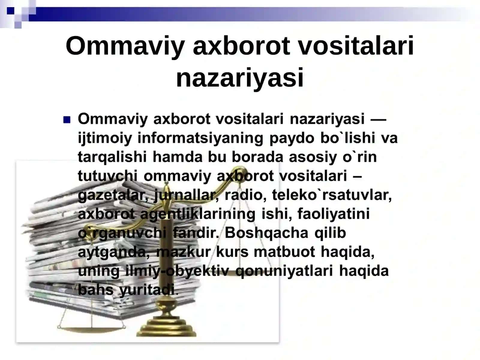 Media bilan ishlash fanidan tayyorlagan taqdimoti 4