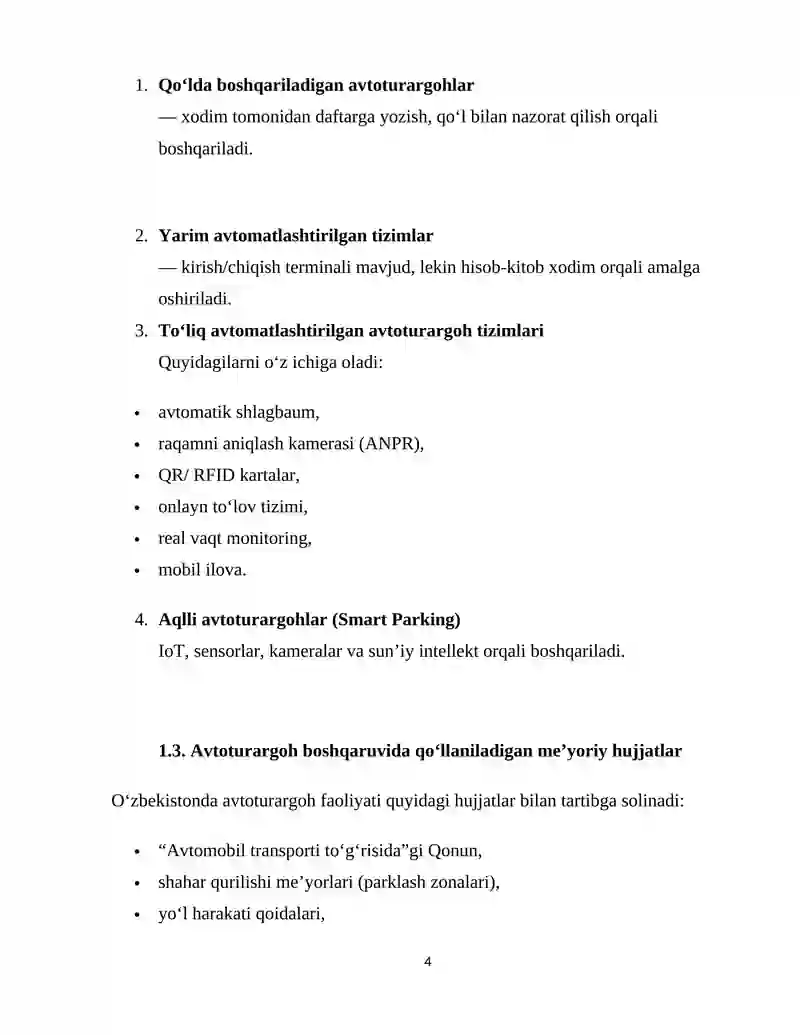 Dasturlash fanidan kurs ishi 4