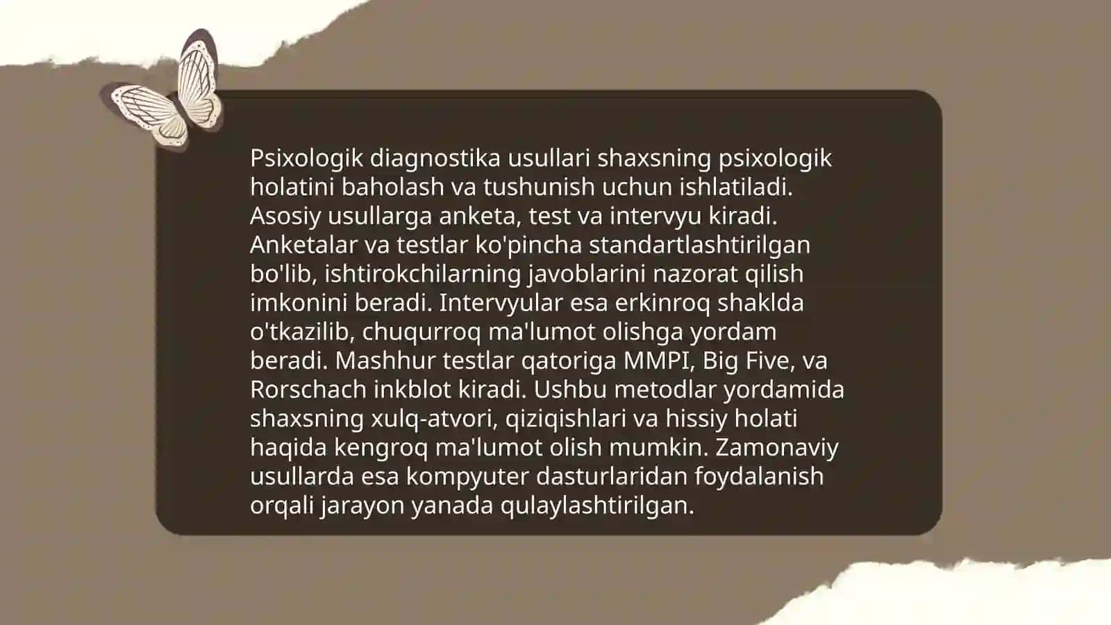 Korreksion tadbirlar olib boradigan psixologga qo'yiladigan talablar va ularning oʻziga xos xususiyatlari Panjiyeva Durdona PPS 22-17 4