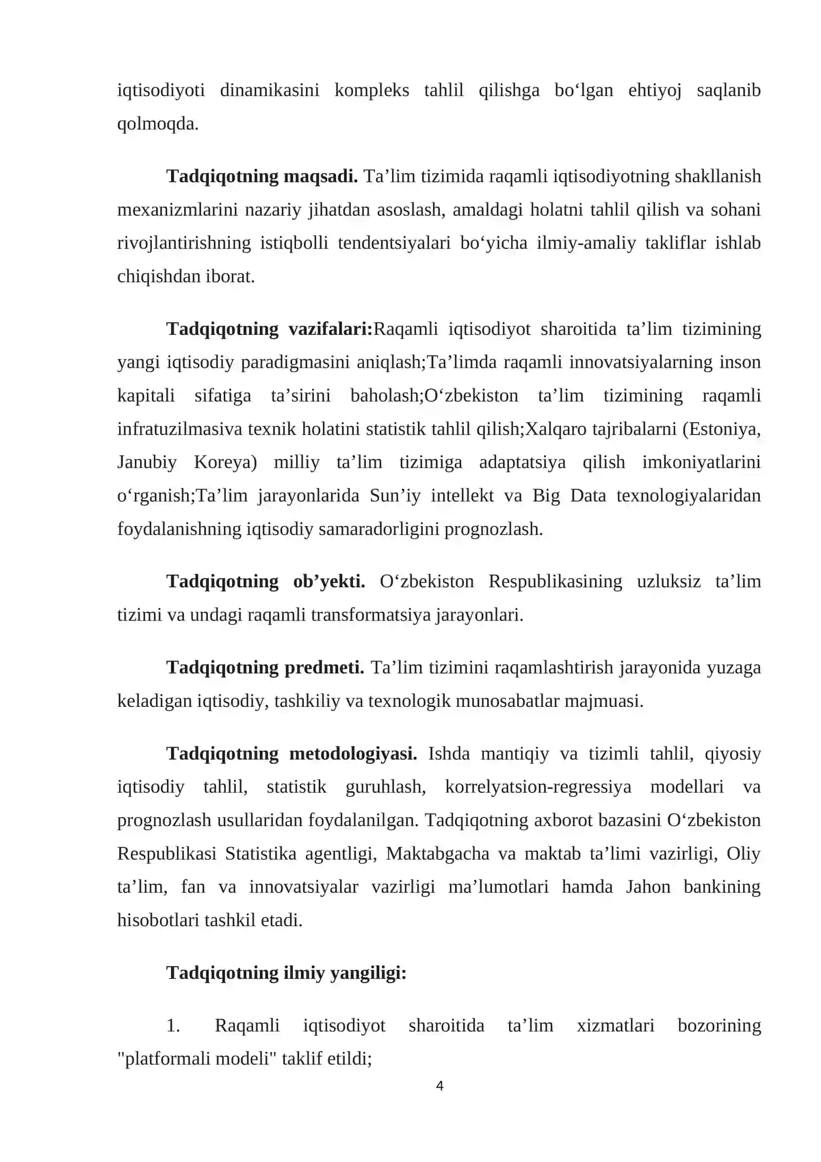 Raqamli ta’lim muhitini shakllantirishning me’yoriy-huquqiy asoslari 4