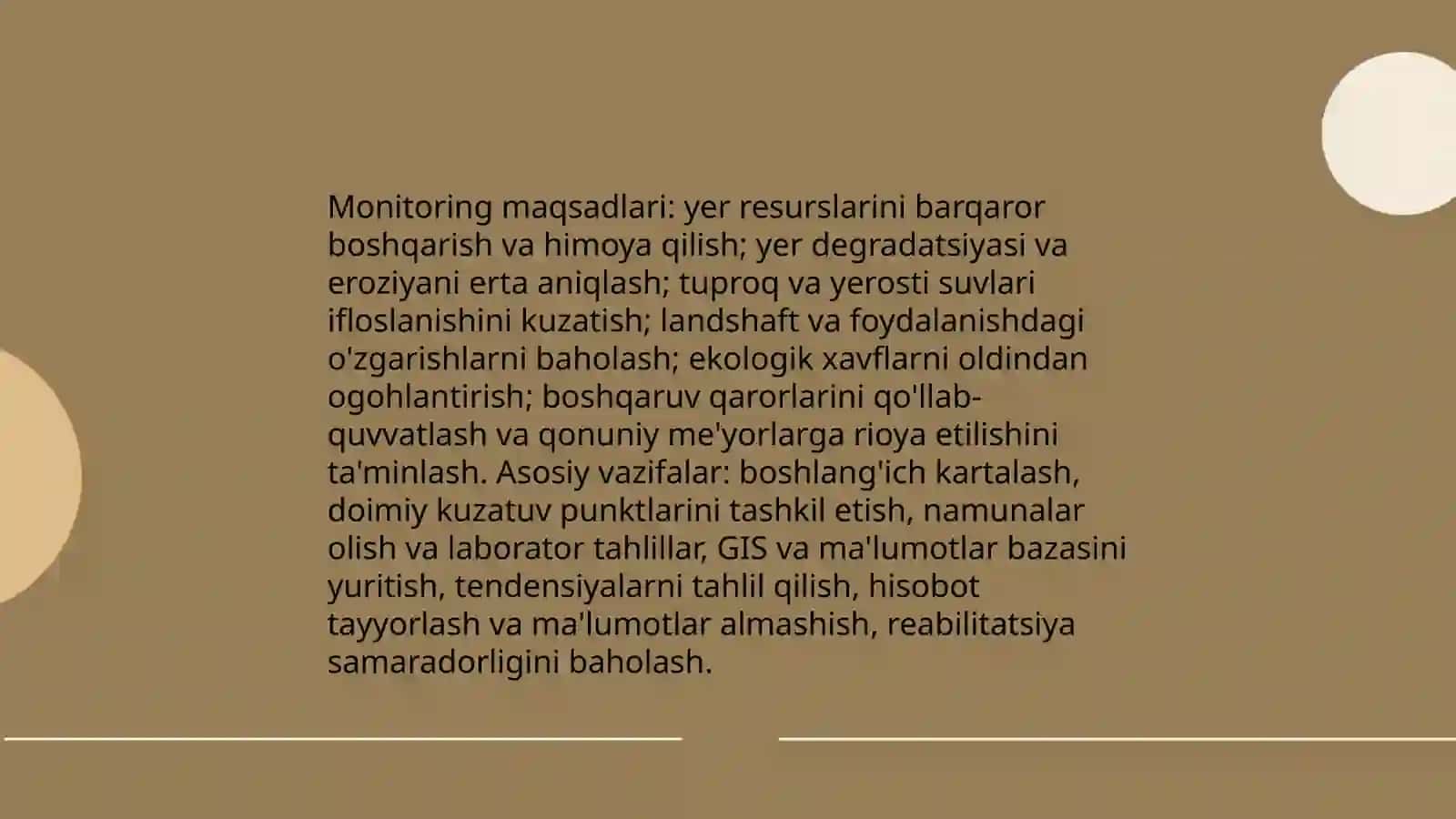 Yer resurslarining ekologik monitoring tizimi 4