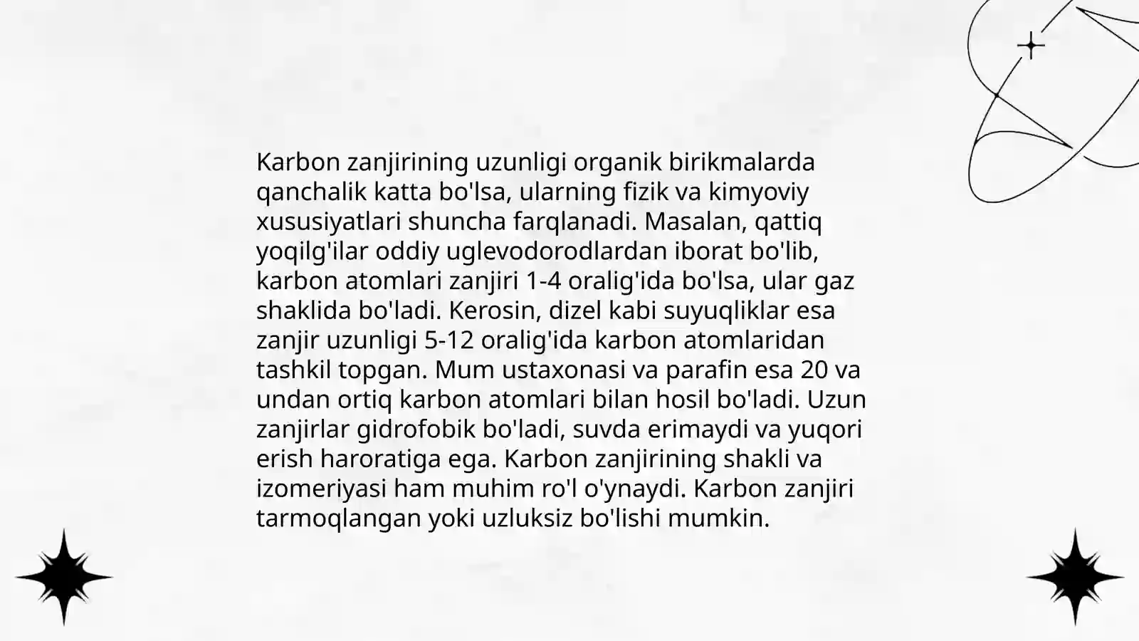 Karbon Kislotalarning Tuzilishi 4