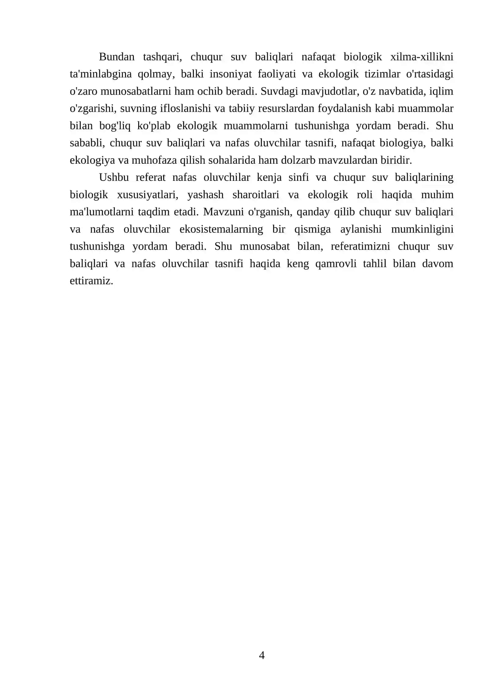 1-KURS TALABASI XAYTIMMETOV SOBIRJONNING IXTIOLOGIYA FANIDAN TAYYORLAGAN REFERATI 4