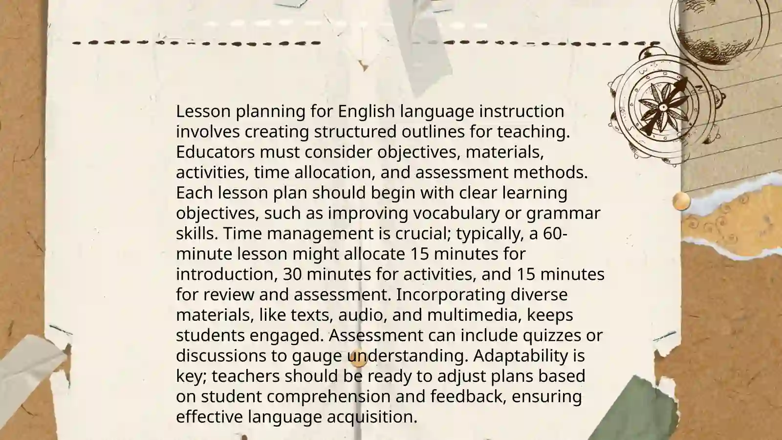 Difference between an individual lesson and a sequence of lessons 4