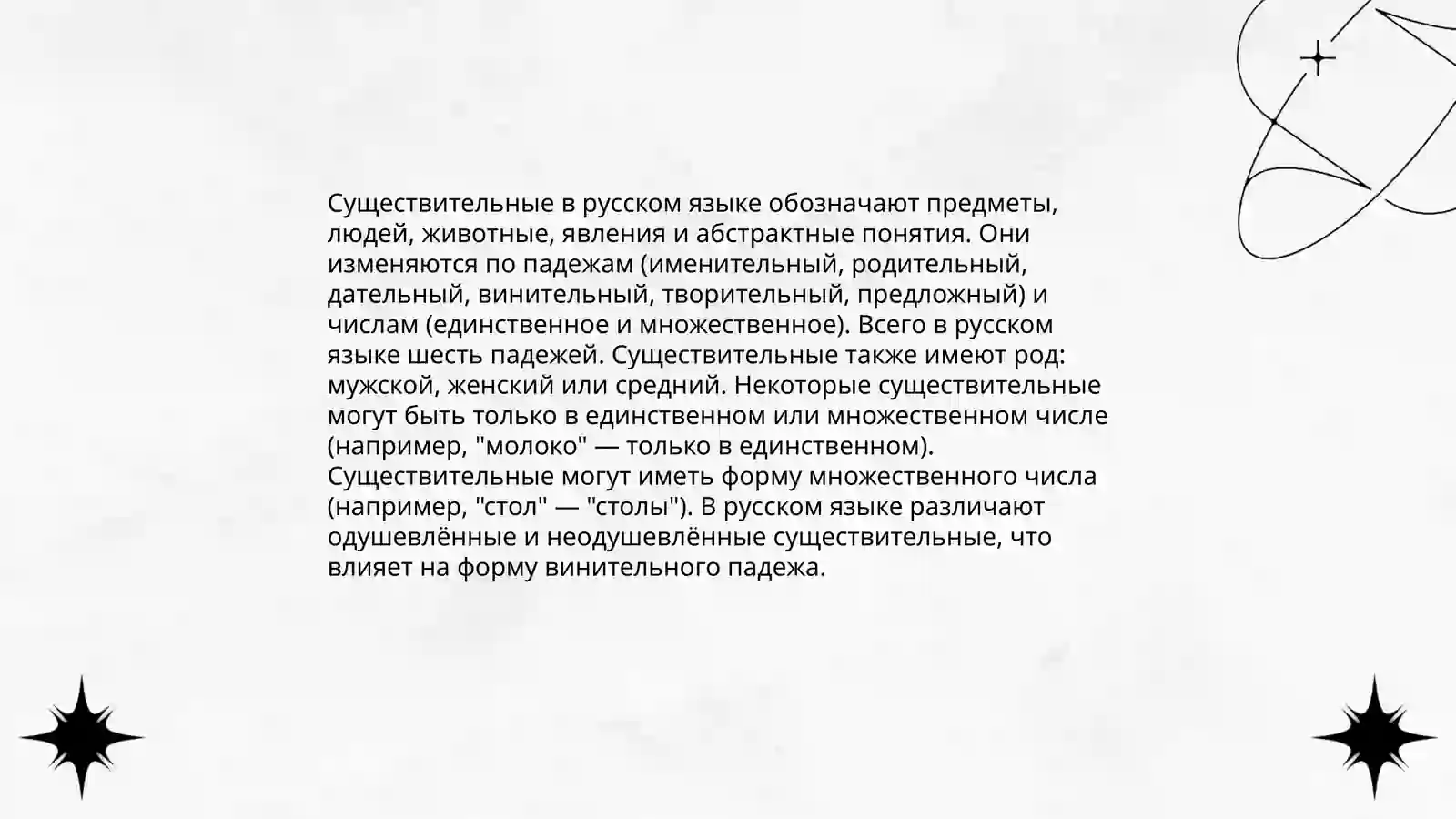 Самостоятельная часть речи 4