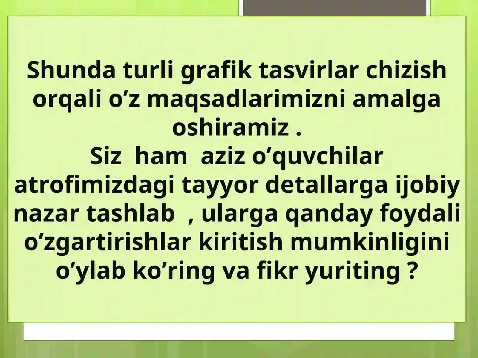 Detalning fazoviy holatini o’zgartirishga oid jodiy GRAFIK ISHLAR.ppt 4