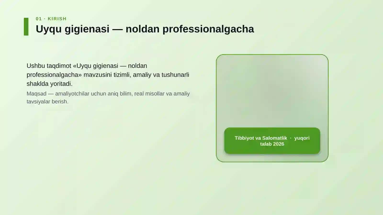Uyqu gigienasi — noldan professionalgacha 4