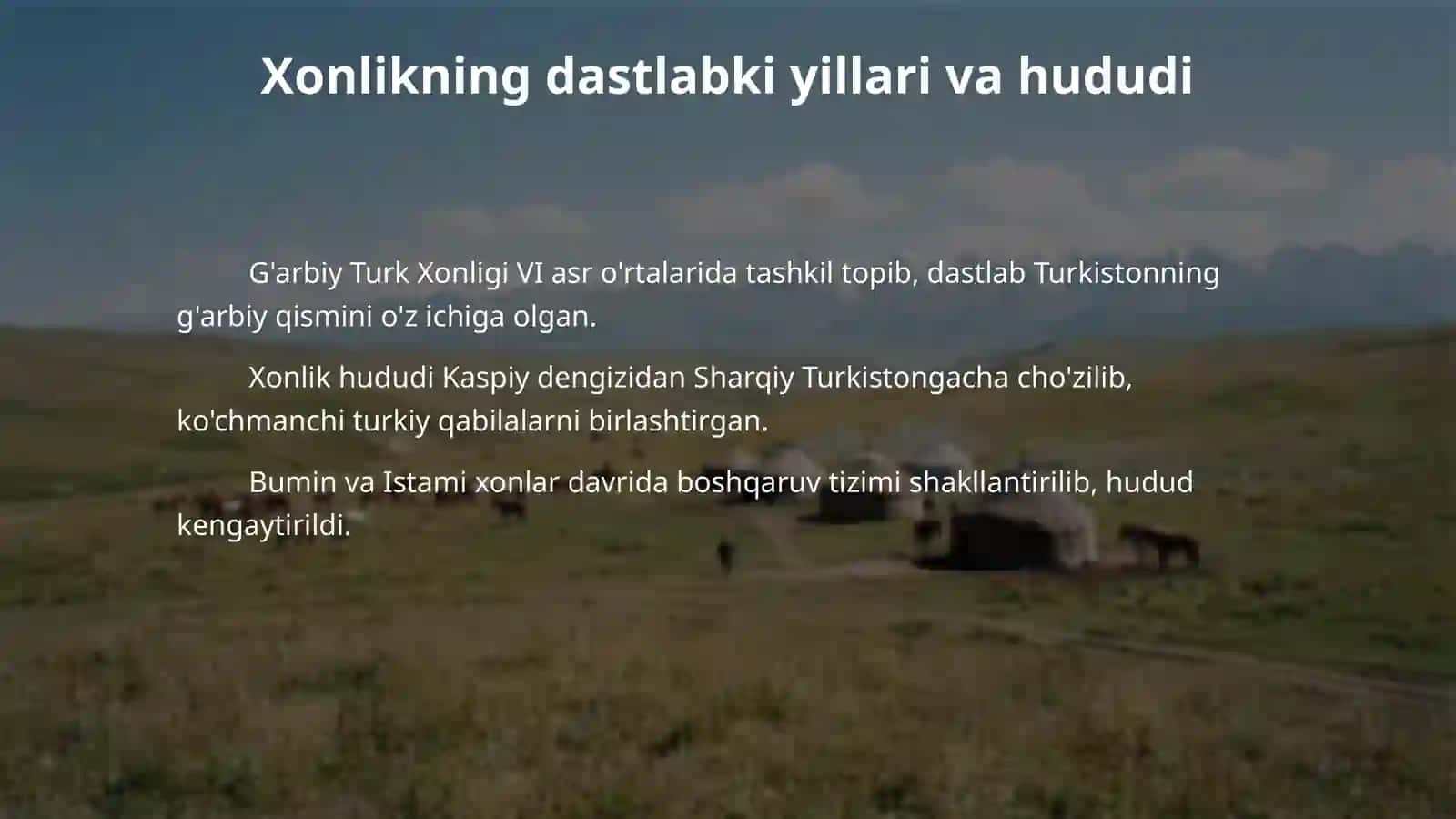 G'ARBIY TURK XOQONLIGI 4