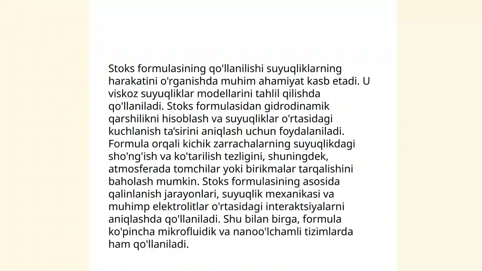 Stoks formulasi 4