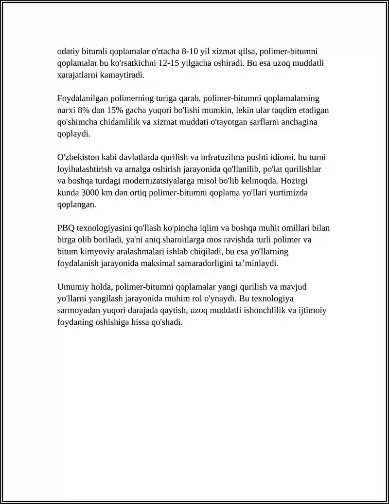 POLIMER BITUM 4