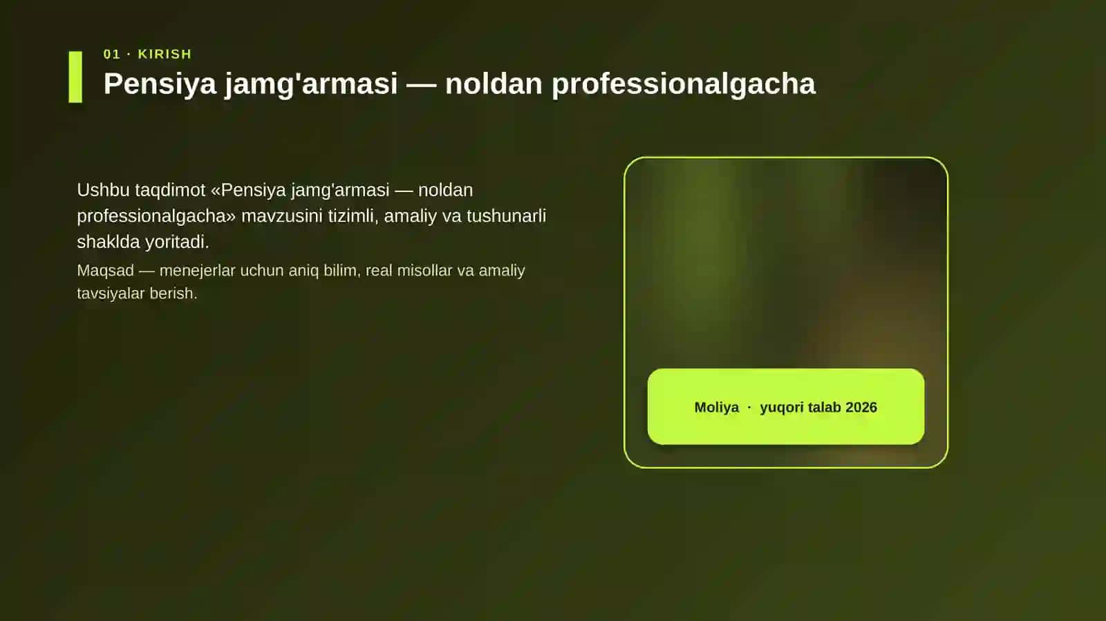 Pensiya jamg'armasi — noldan professionalgacha 4