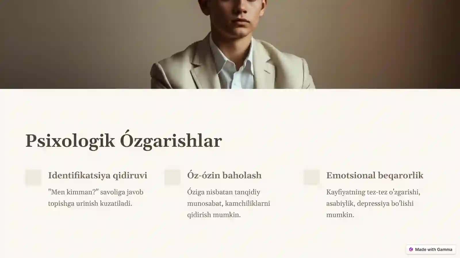 Ósmirlik Davrida Xulq Atvor Xususiyatlari 4