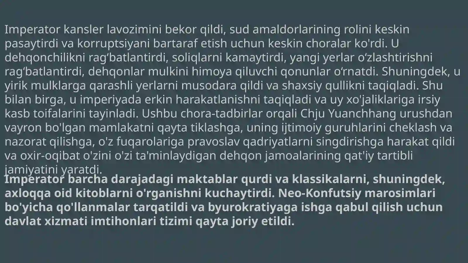Xitoy Min sulolasi davrida 4