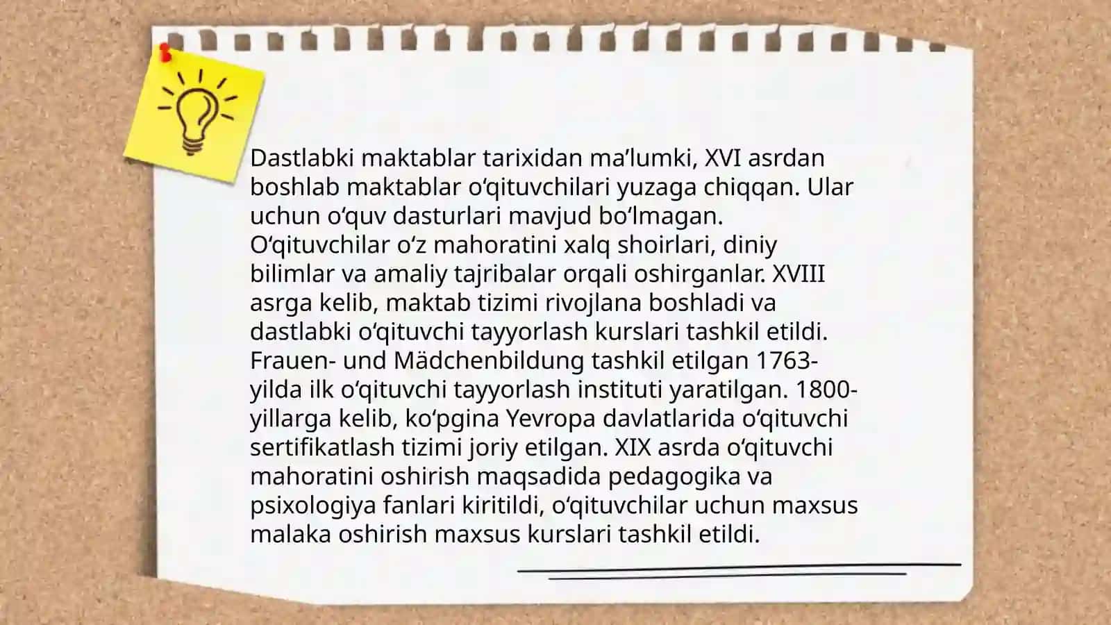O'qituvchi mahoratining tarixiy rivojlanishi 4