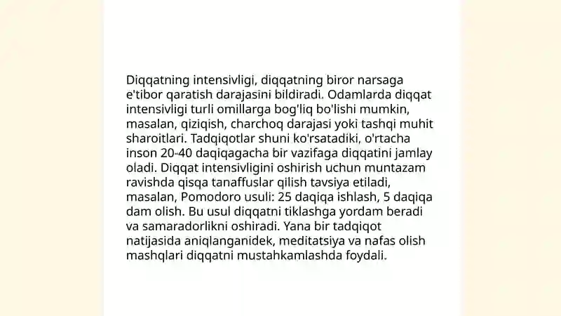 Diqqatning xususiyatlari 4